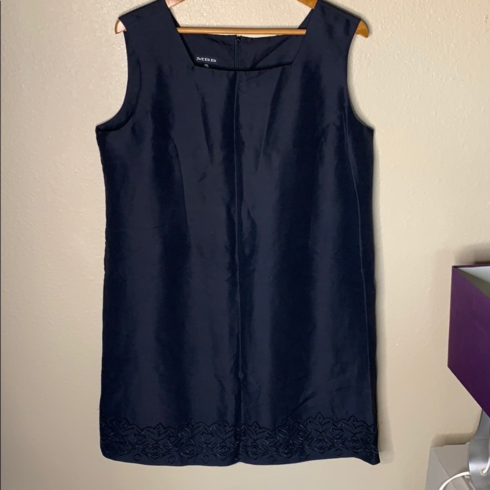 Silk Little Black Dress